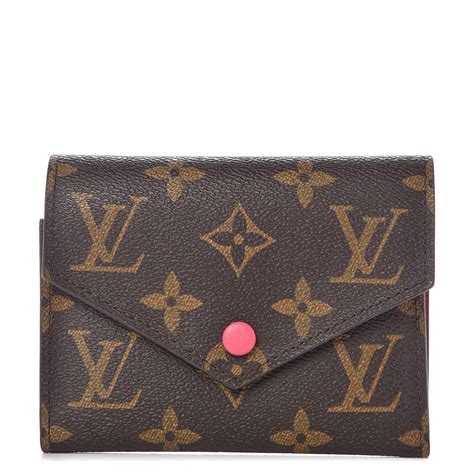 louis vuitton pink victorine wallet|louis vuitton victorine wallet monogram.